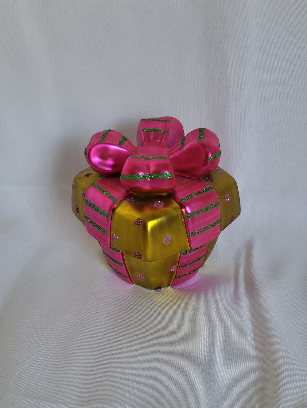 Vintage Partylite Jollyville Gift Box Votive Candle Holder